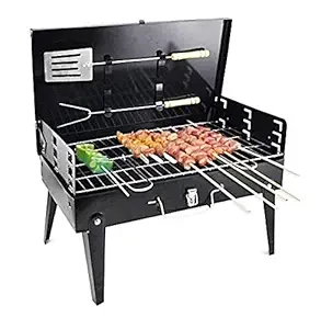 Portable Folding Barbeque Barbecue Grill for Camping Garden Outdoor Cooking Fun