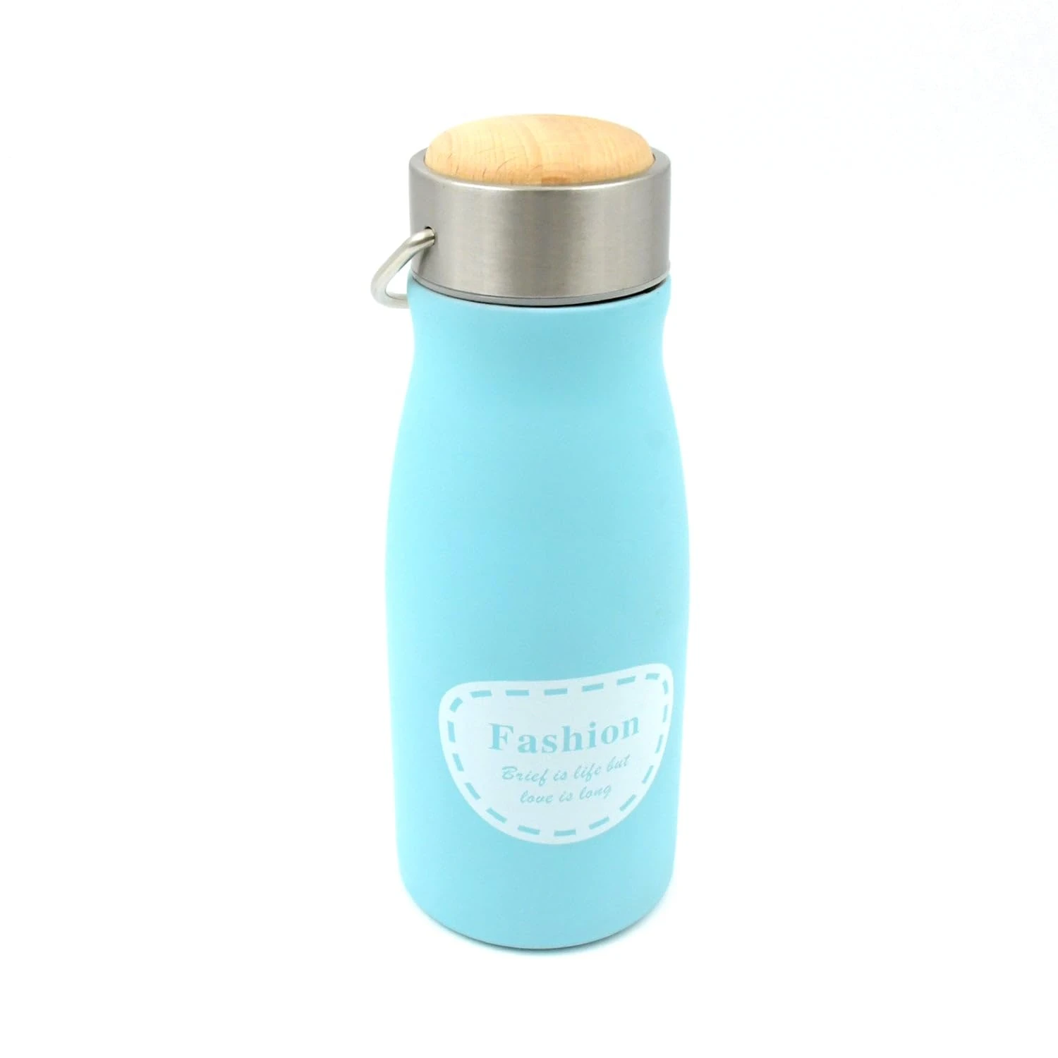 Stainless Steel Water Bottle (360ml) – Leak-Proof, Rust-Proof, Hot & Cold Drinks, with Handle for Office, Gym & School