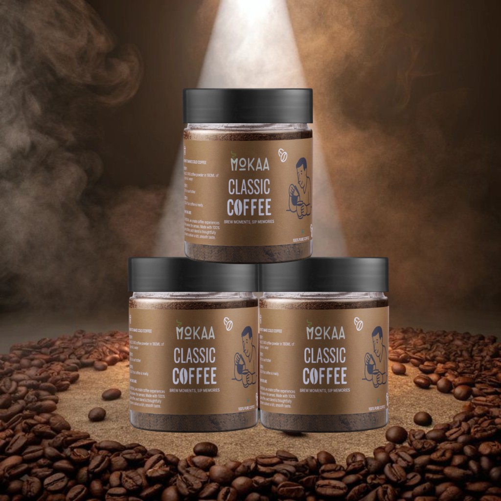 MOKAA COFFEE Classic Trio Pack (3 × Classic)