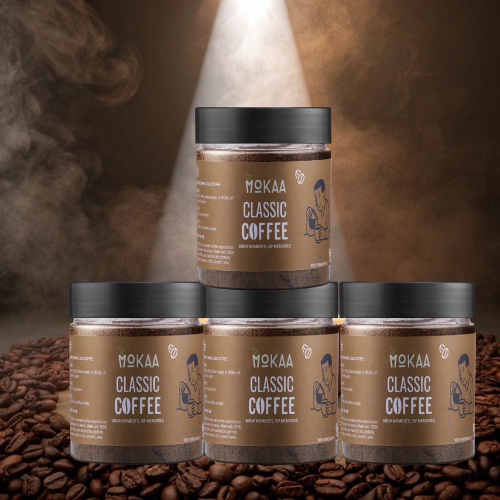 MOKAA COFFEE Classic 4-Pack (4 × Classic)