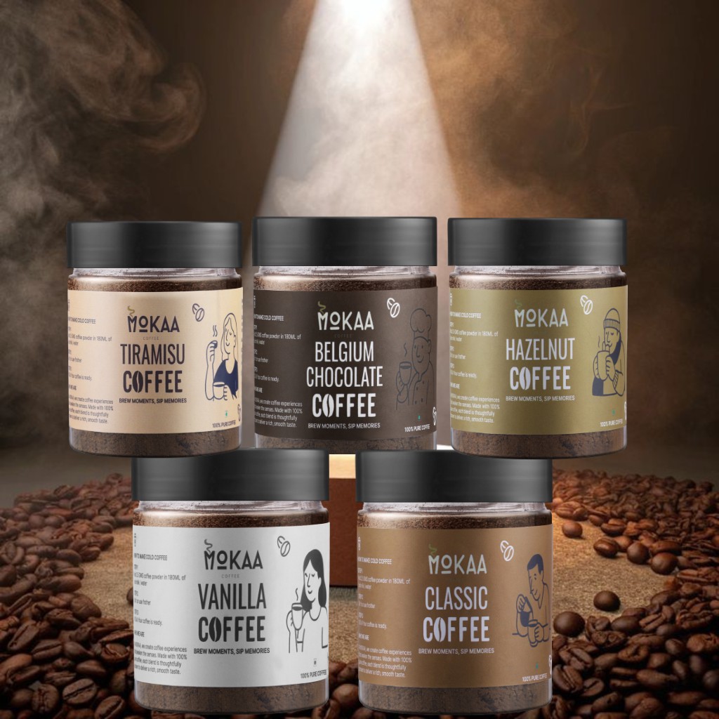 MOKAA COFFEE Complete Coffee Collection (Set of 5 Flavours)