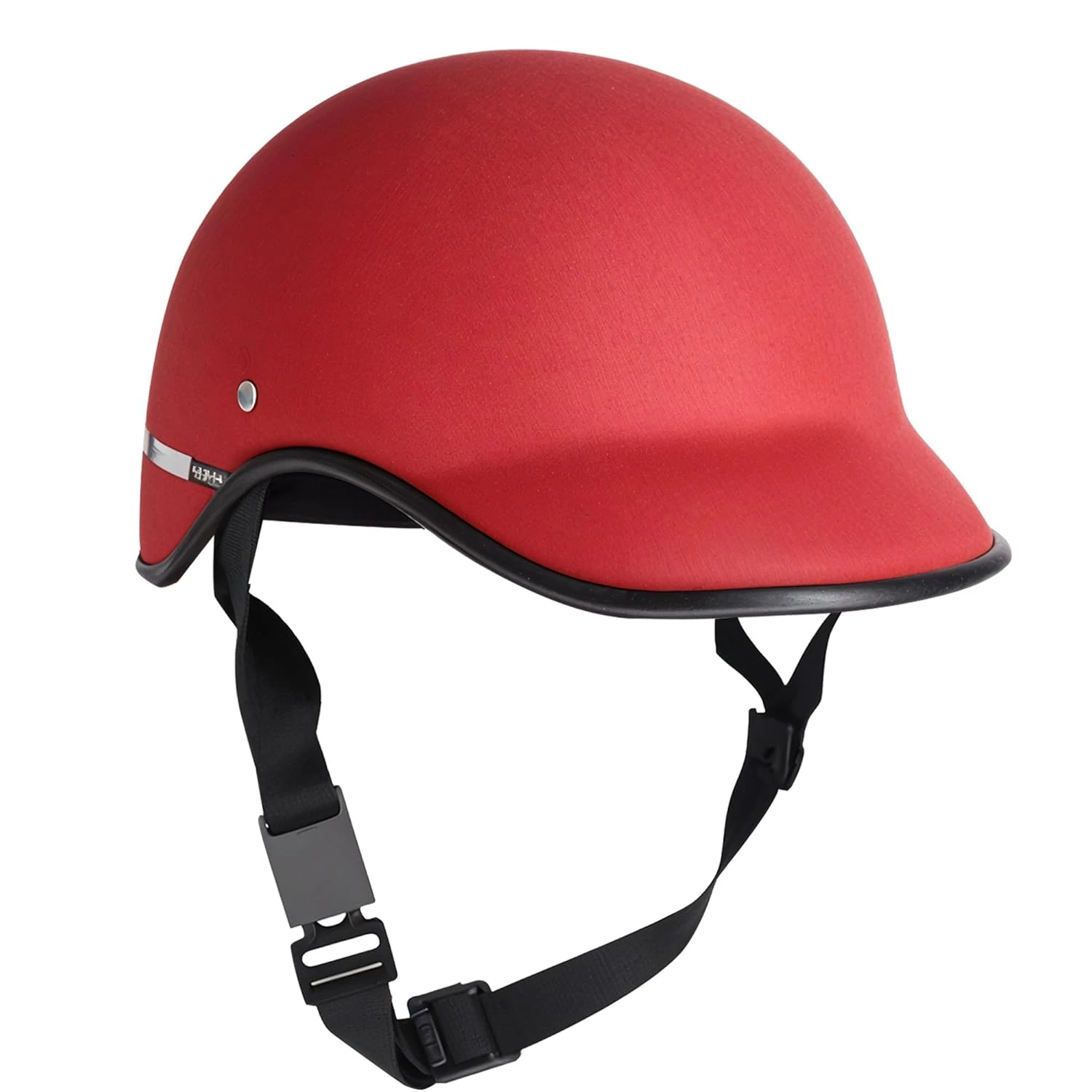 Open Face Cap/Half Cap with Strap All Purpose Size M