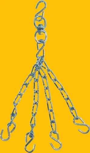 Punching Bag Chain Boxing Bag Chain Hanging Chain Set for Heavy Boxing Bags Heavy Duty Stainless Steel Ceiling Mount Hanger Boxing Swivel Chain