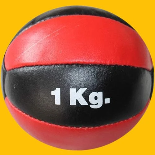 '1 KG Medicine Ball for Crossfit, Exercise & Fitness, Strength & Conditioning Practice Gym Training