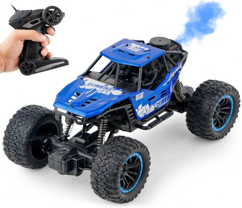 APJ enterprise Remote Control Toy 2 WD Rock Crawler Car Toy for Boys  (Blue)
