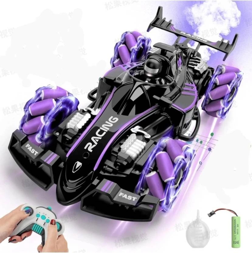 APJ enterprise Remote Control Drift, Smoke with Musical sound Car Toy for Kids High Speed  (Multicolor)