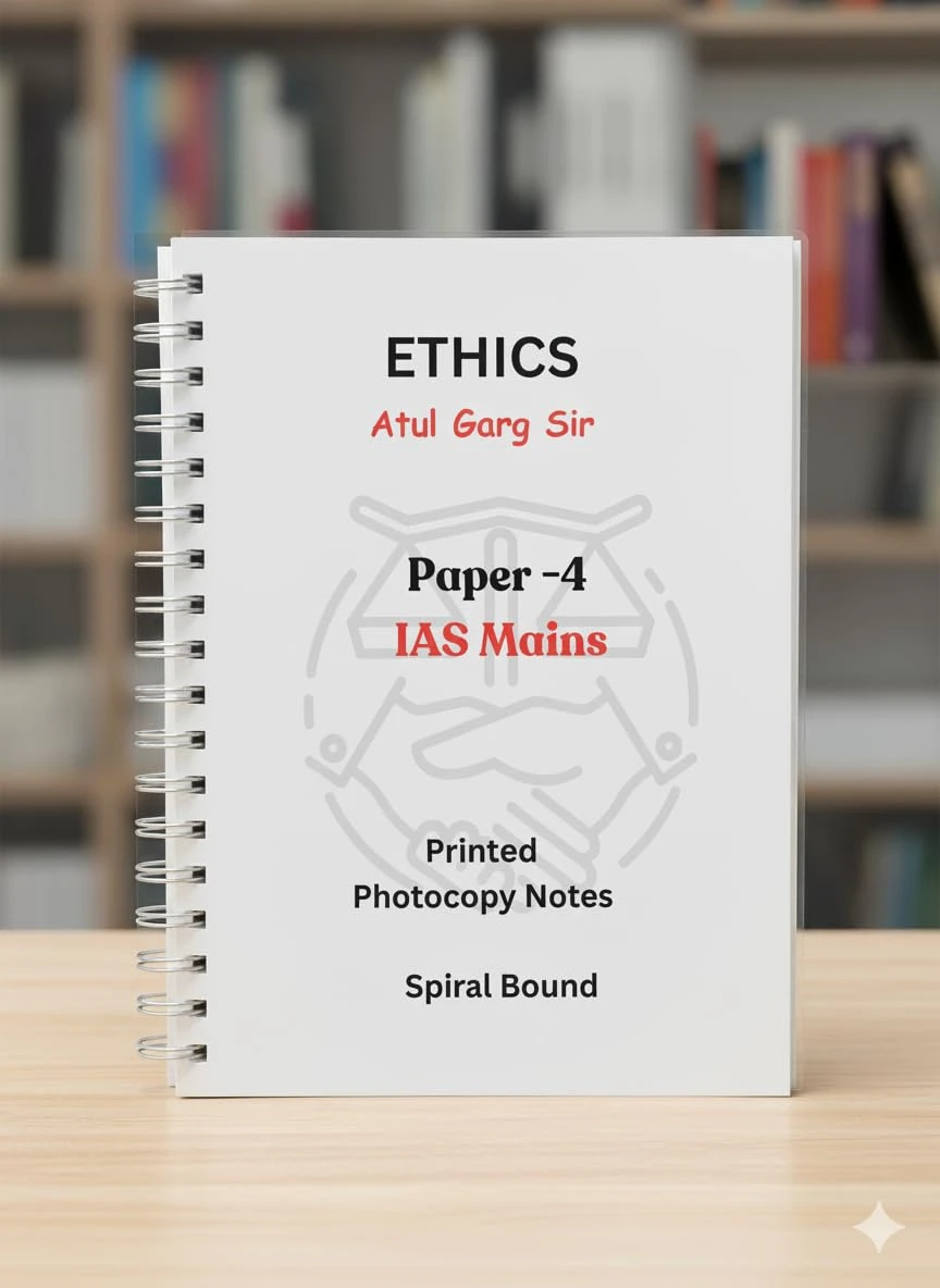 Eduiq Ethics Complete Notes for IAS Mains Paper 4 | Updated Study Material by Atul Garg Sir