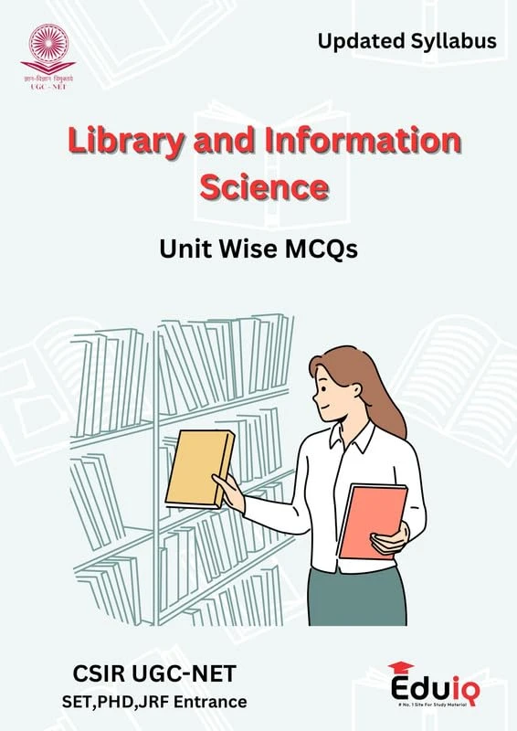 Eduiq Library Science MCQs and Answers Printed Notes For CSIR UGC NET SET JRF