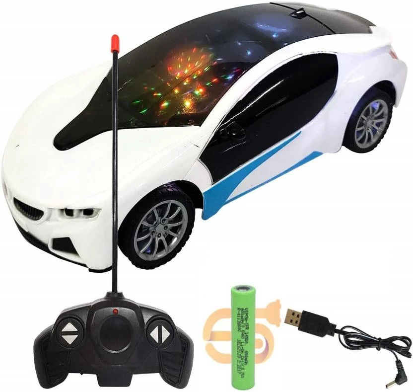 Remote Control LED Toy Car with Charger