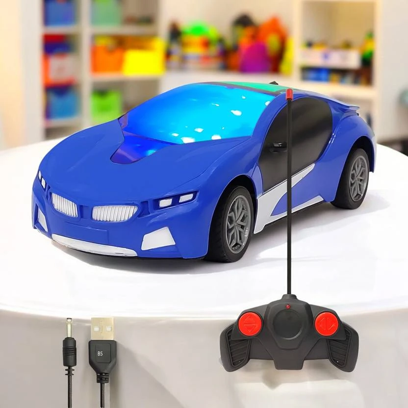 Rechargeable High Speed Remote Control Famous Car & 3D LED Light For