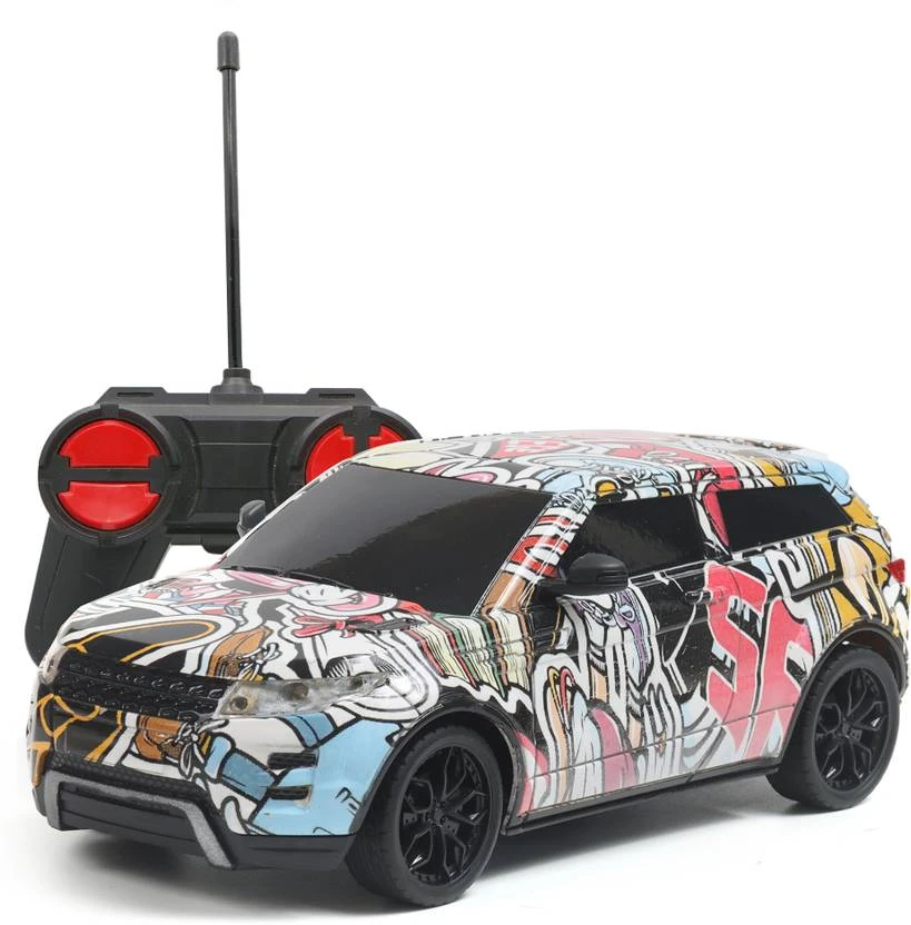 Graffiti Style Remote Control Car Toy
