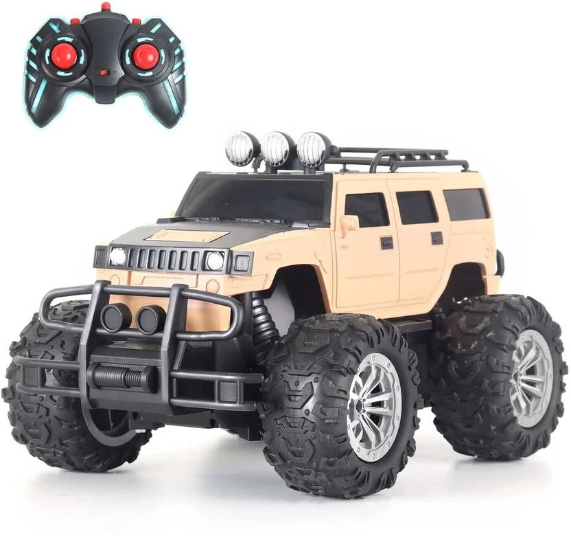 Off Roader Rechargeable Remote Control Monster Truck for Kids  (Beige)