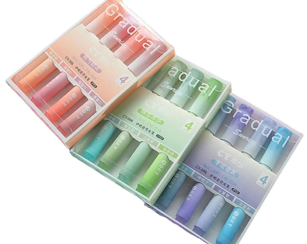 Highlighter pen | Set of 3, Pack of 12pcs Assorted Ink Highlighter Colours | Color Shade Marker & Highlighter Pen (Multicolor)