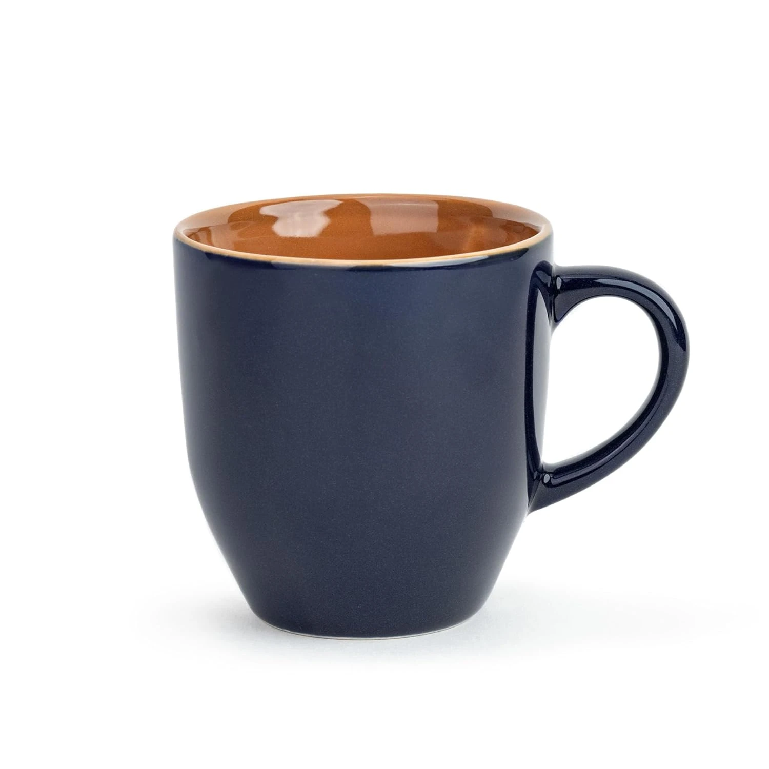 Ceramic Coffee Mug, 1 Pc, 300ml, Midnight Blue | Tea Mug | Glossy Finish | Porcelain Coffee Cup | Ceramic Cup | Microwave Safe (Midnight Blue Milk Mug, 1 Pc)