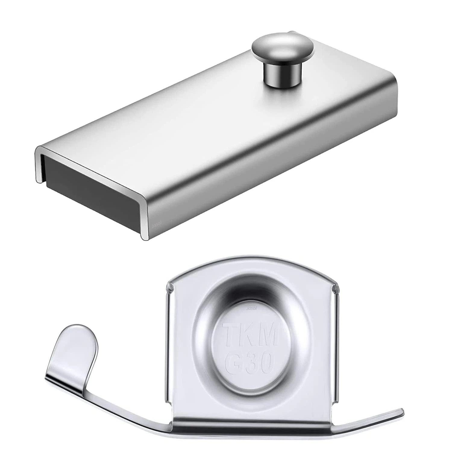 Magnetic Sewing Machine Guide 2Pcs Domestic are Industrial Strong Force Magnetic Seam Guide Press Feet for Sewing Machine Accessory Set of 2 (Silver)