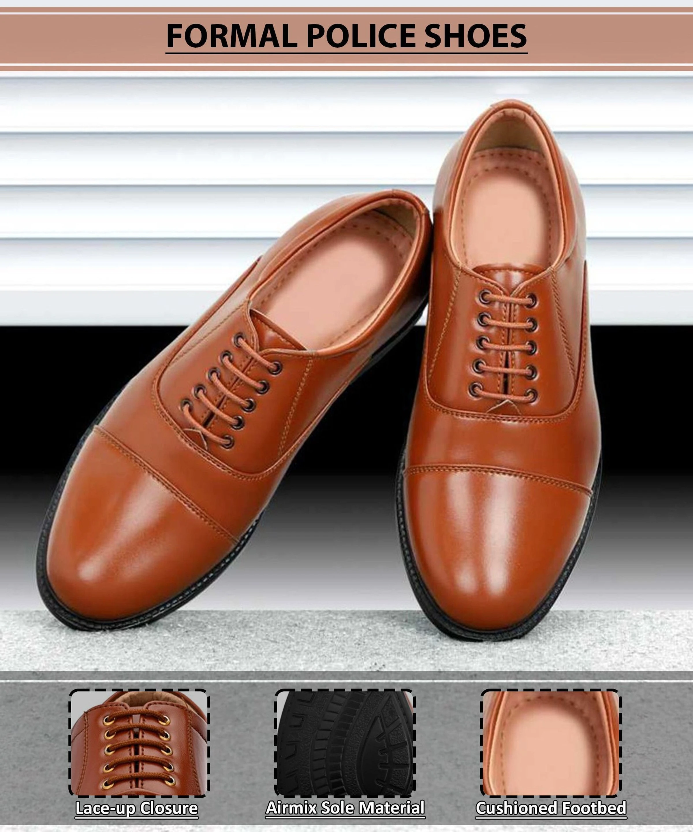 Formal Police shoes Oxford For Men