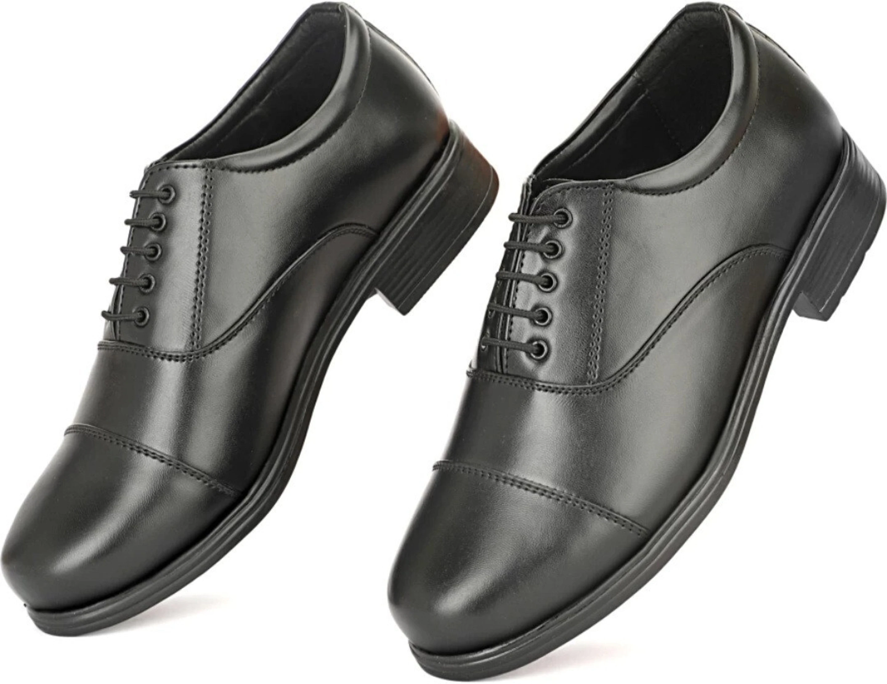 Lightweight Faux Leather and Oxford Police Shoes Oxford For Men