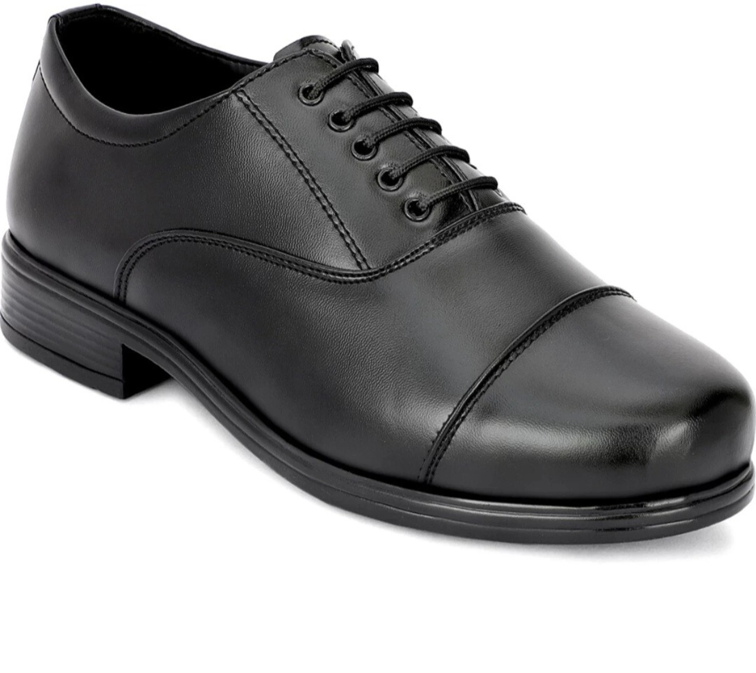 Lightweight Faux Leather and Oxford Police Shoes Oxford For Men