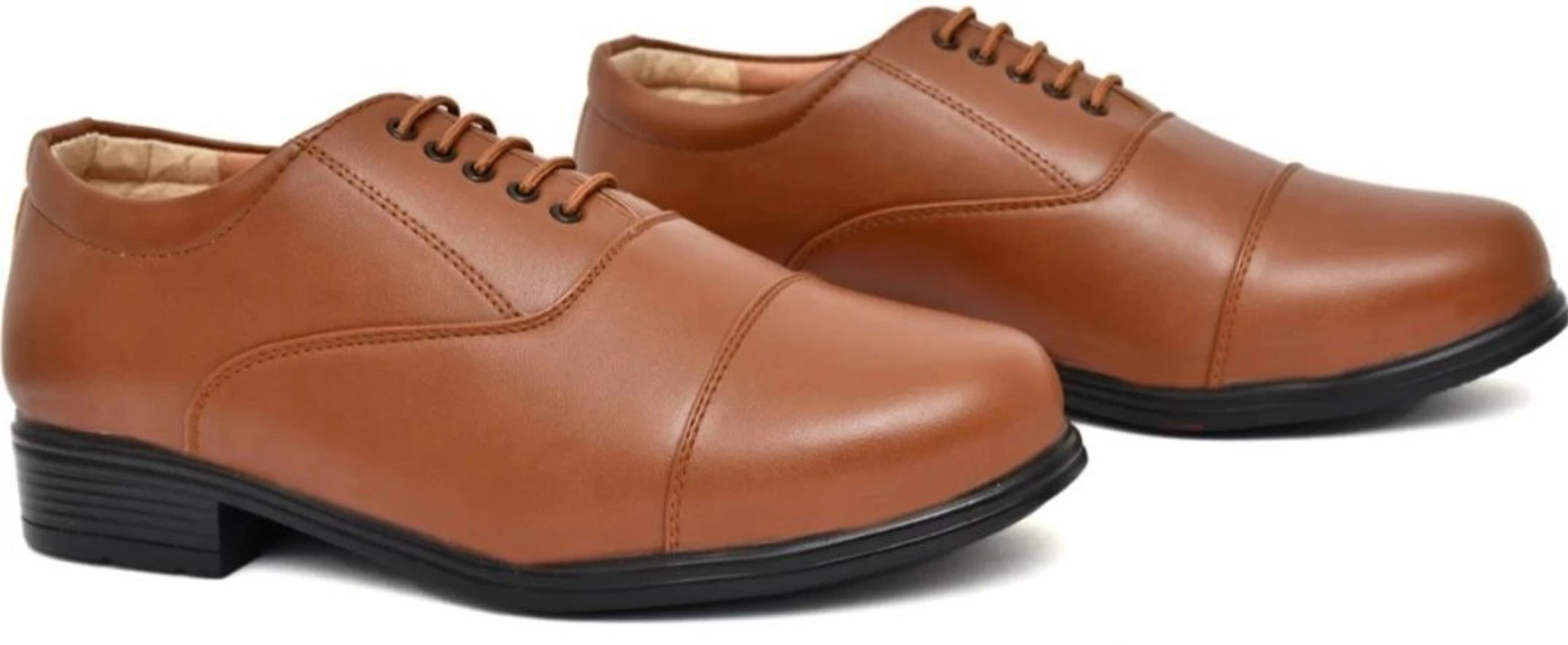 Lightweight Faux Leather and Oxford Police Shoes Oxford For Men