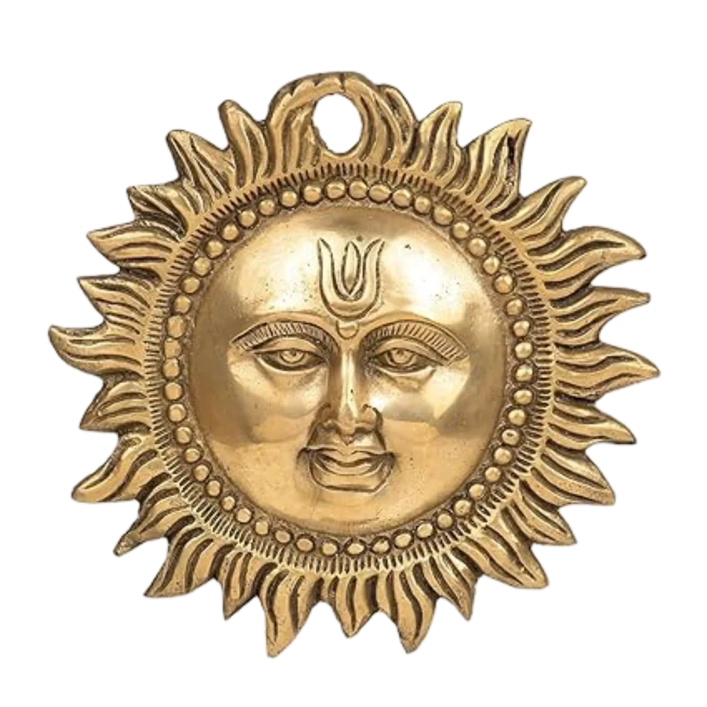 Brass Sun Wall Hanging