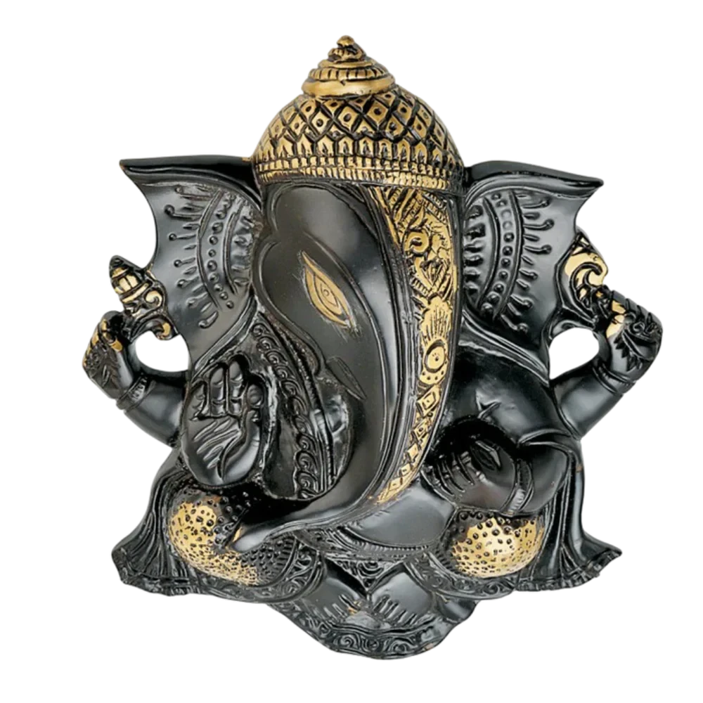 Antique Metal Ganesha Wall Hanging