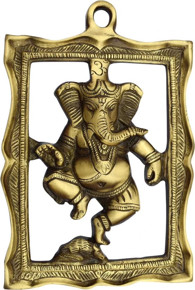 Dancing Ganesha Wall Hanging