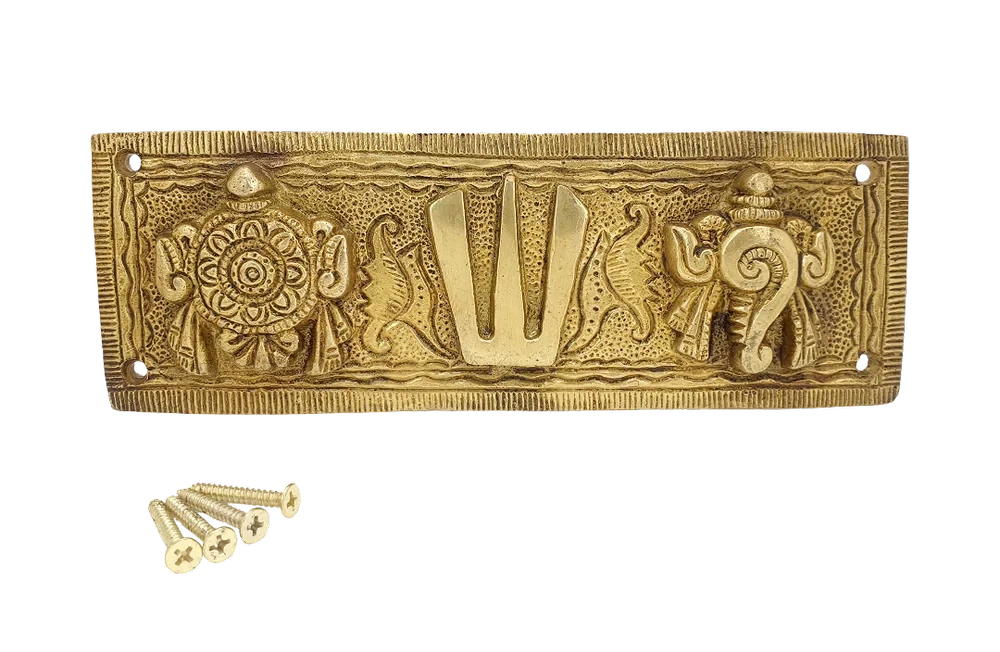 Sunk Chakra Thishul Wall Hanging