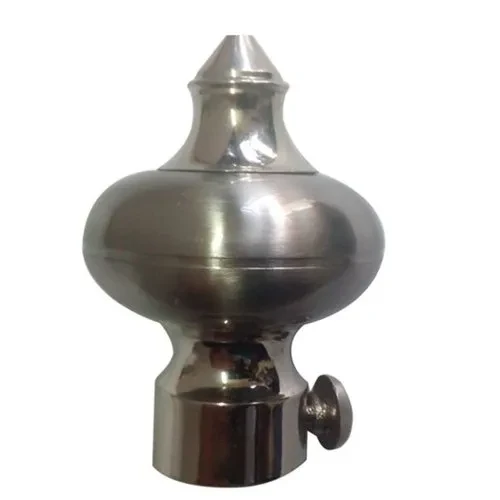 Temple Shape Brass Curtain Finials