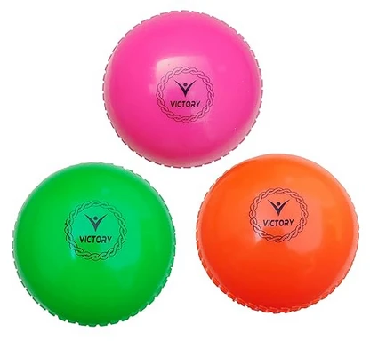 Colorful Plastic Balls for Kids, Baby Toy Balls for Toddlers & Infants (1–5 Years), Lightweight Plastic Ball - Pack of 3