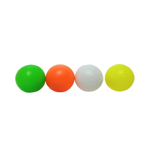 Plastic Cricket Ball Multicolors (Pack of 4) | Hard Plastic Cricket Balls| Standard Size Kids & Adult Plastic Ball