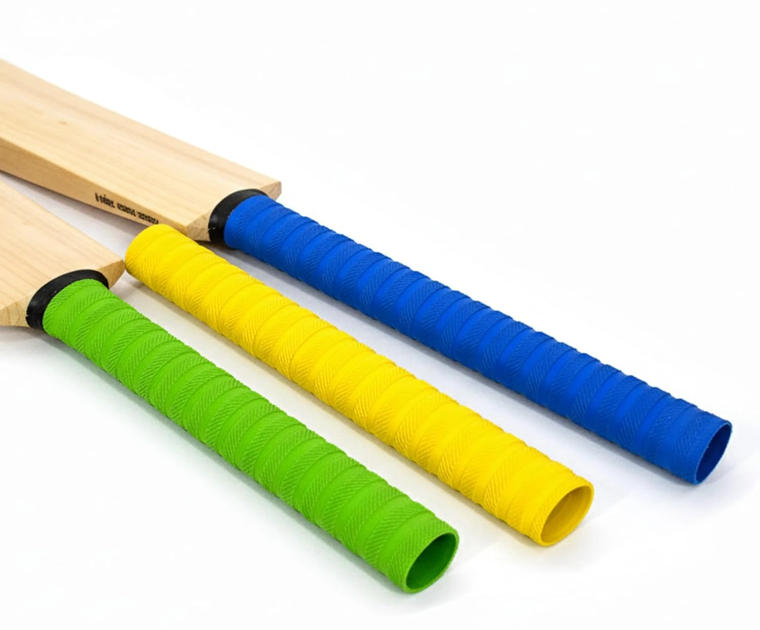 Cricket Bat Handle Grips – Rubber, Multicolour Assorted Cricket Grips for Enhanced Performance With Better Shock Absorption, Bat Sleeves