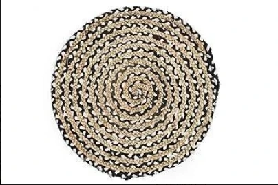 Round Braided Jute Placemat