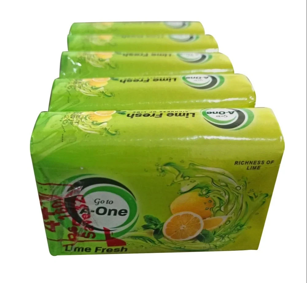 100g Lime Fresh Bath Soap Set