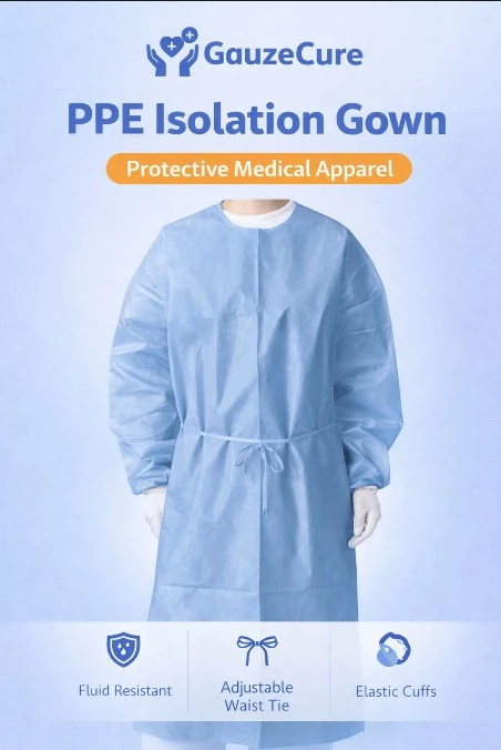 Apron Style Surgical Gown