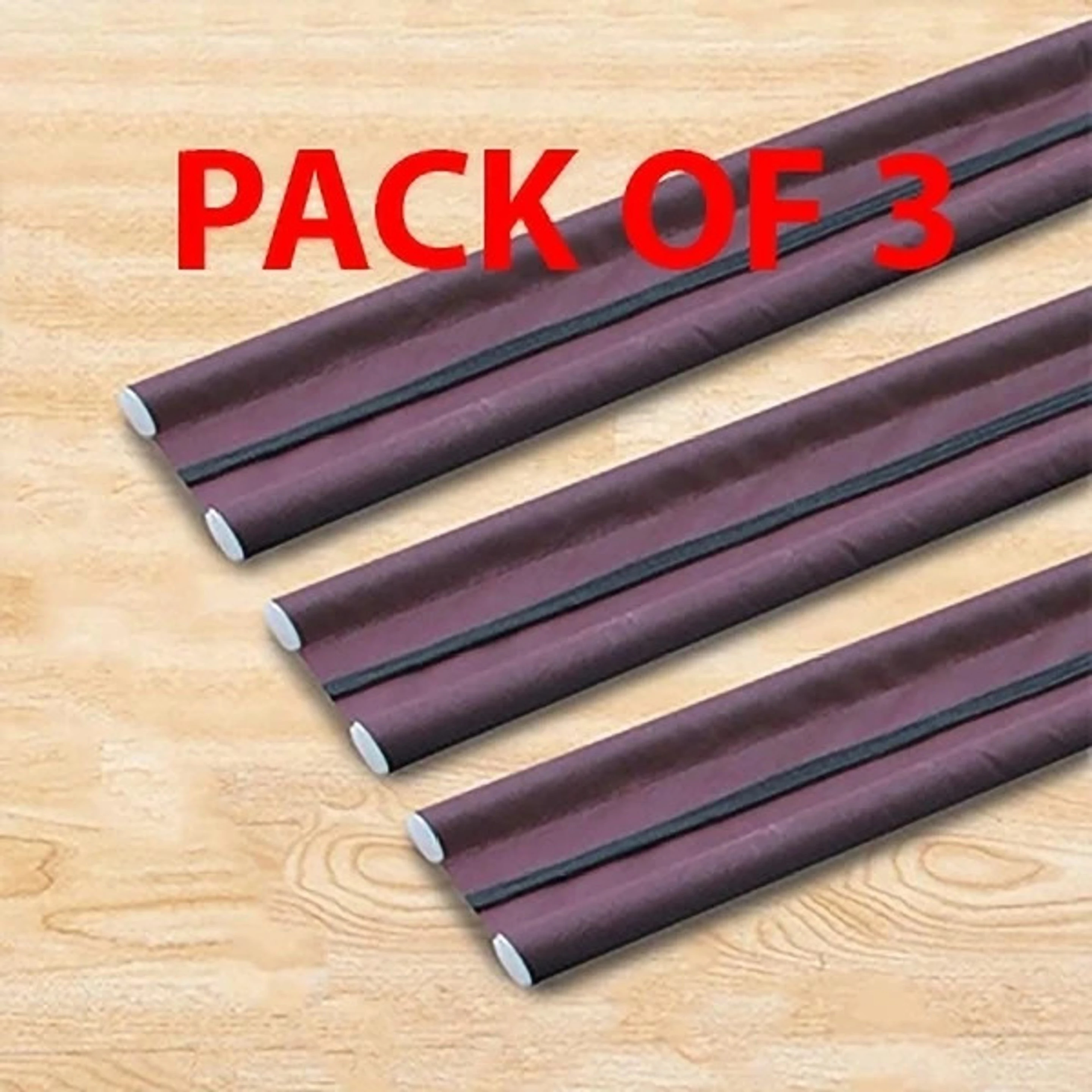 door dust protector waterproof Adjustable Door Guard Door Gap Sealer - Stops Light/Dust/Cool-Hot Air Escape Sound-Proof Reduce Noise Door Mounted Door Stopper (Brown)