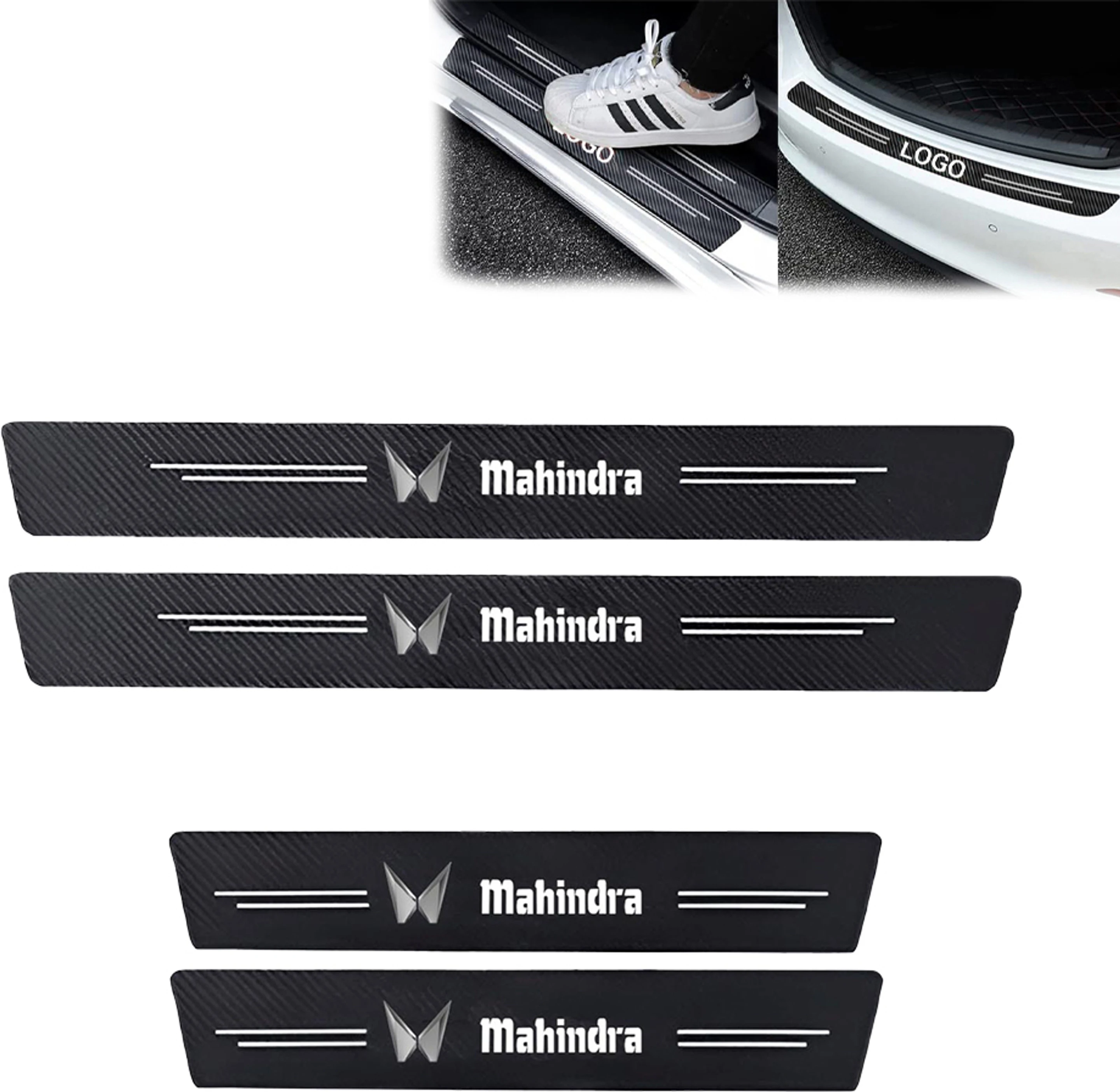 Car Accessories Door Sill Entry Guard Scratch Protector For Alturas Door Sill Plate