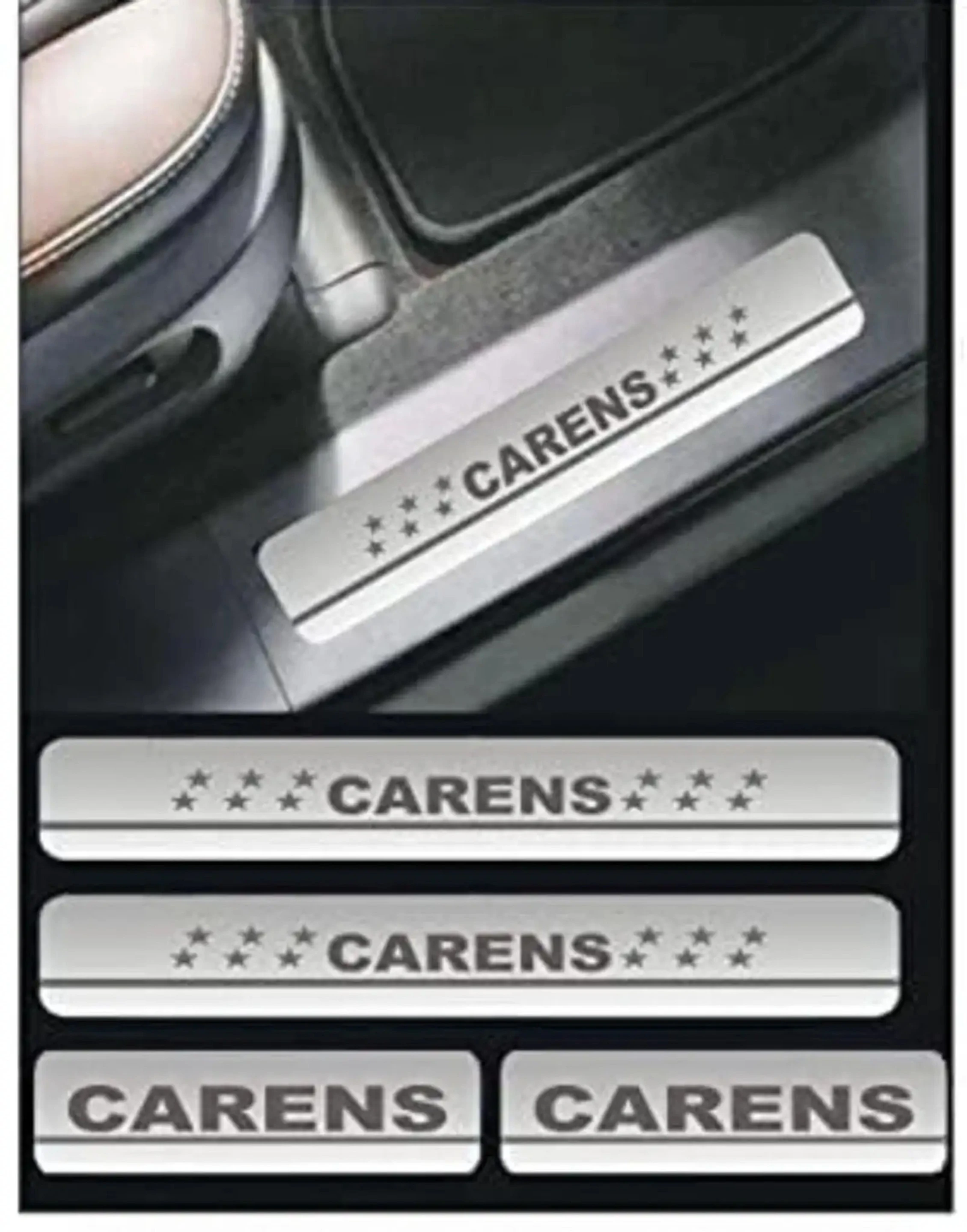 KIA CARENS SILL PLATE CAR DOOR SILL GURD ( 4 PCS ) Door Sill Plate