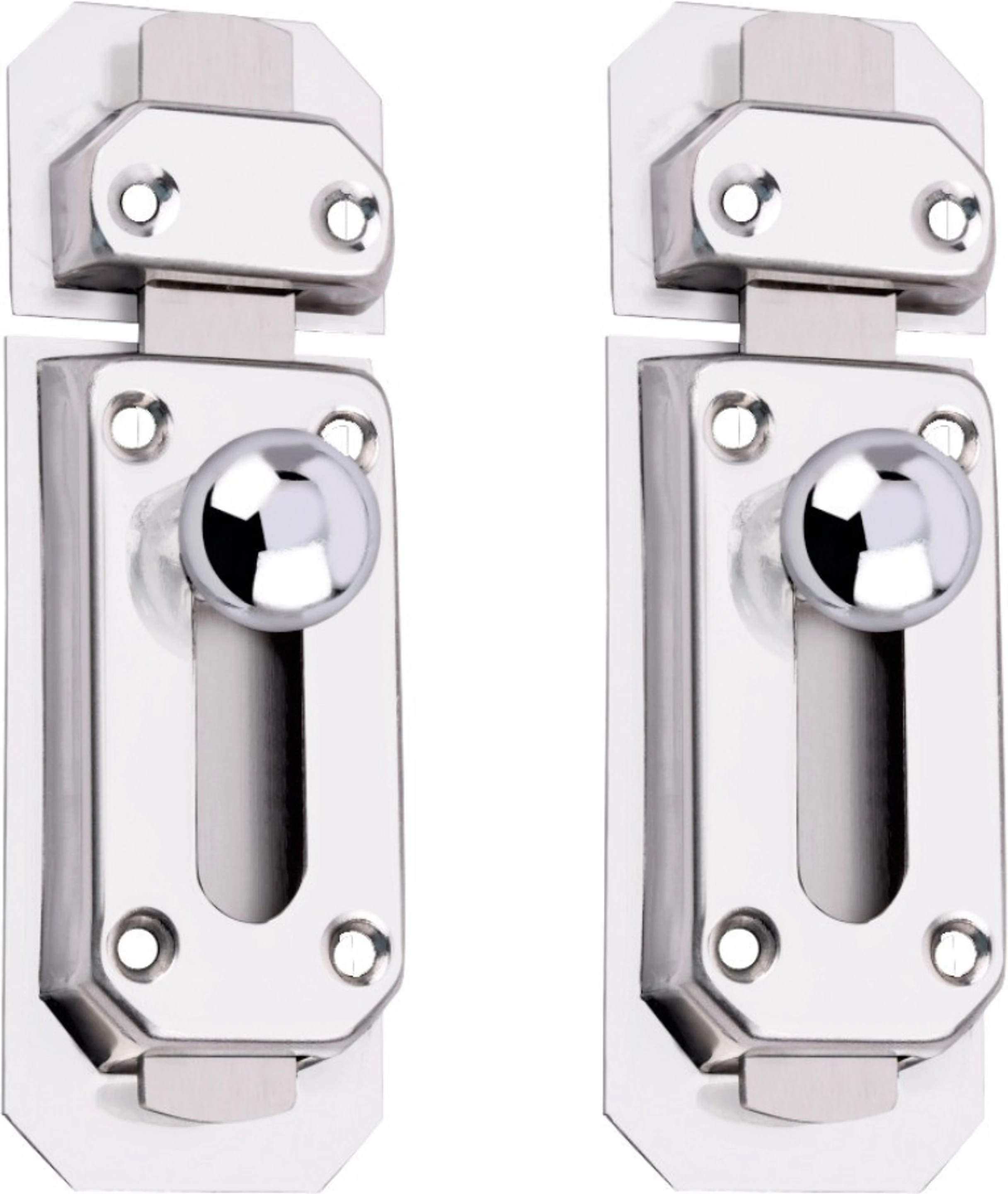 Latching Draw Hasp Latch (Stainless Steel)