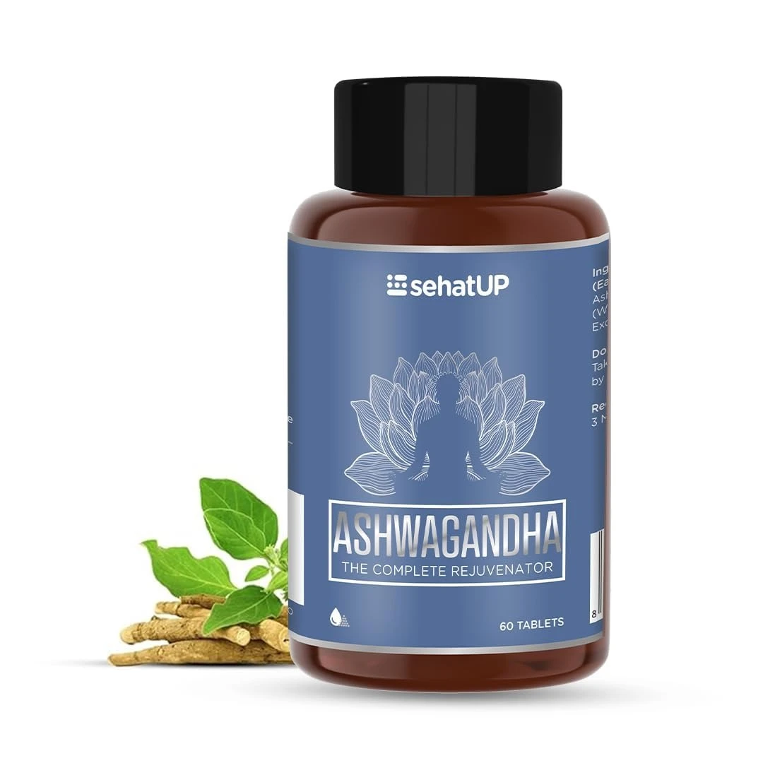 Ashwagandha Tablets 400 mg | 60 Tablets | Stress Relief, Energy & Recovery Support | With Homeopathic Researched | Energy and Immunity Booster