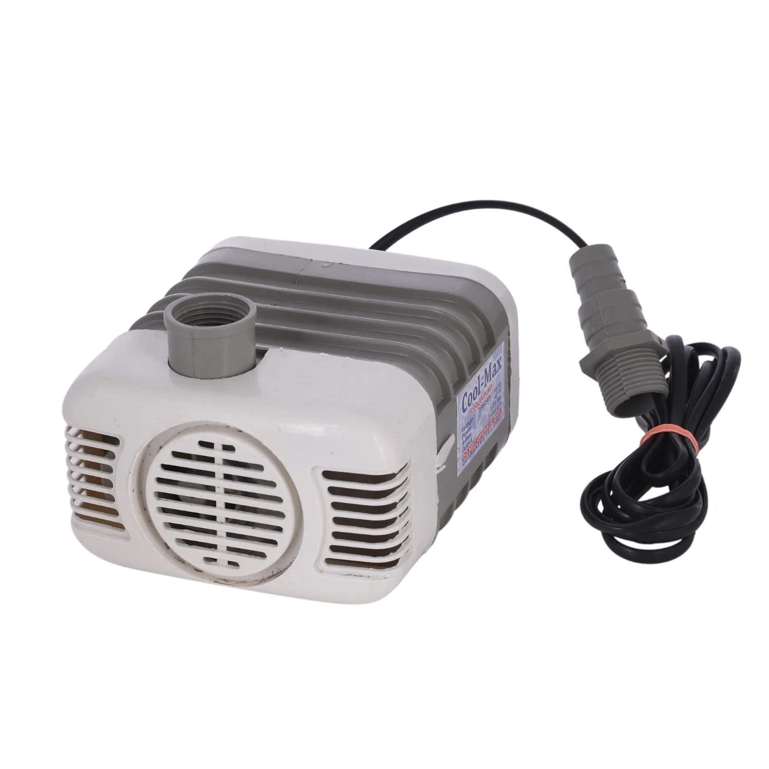 SEER 18 Watt Submersible Water Pump - 180V-230V, 1.85 M Cooler Pump for Desert Air Cooler, Aquarium, Fountains, Ponds (Black/Grey)