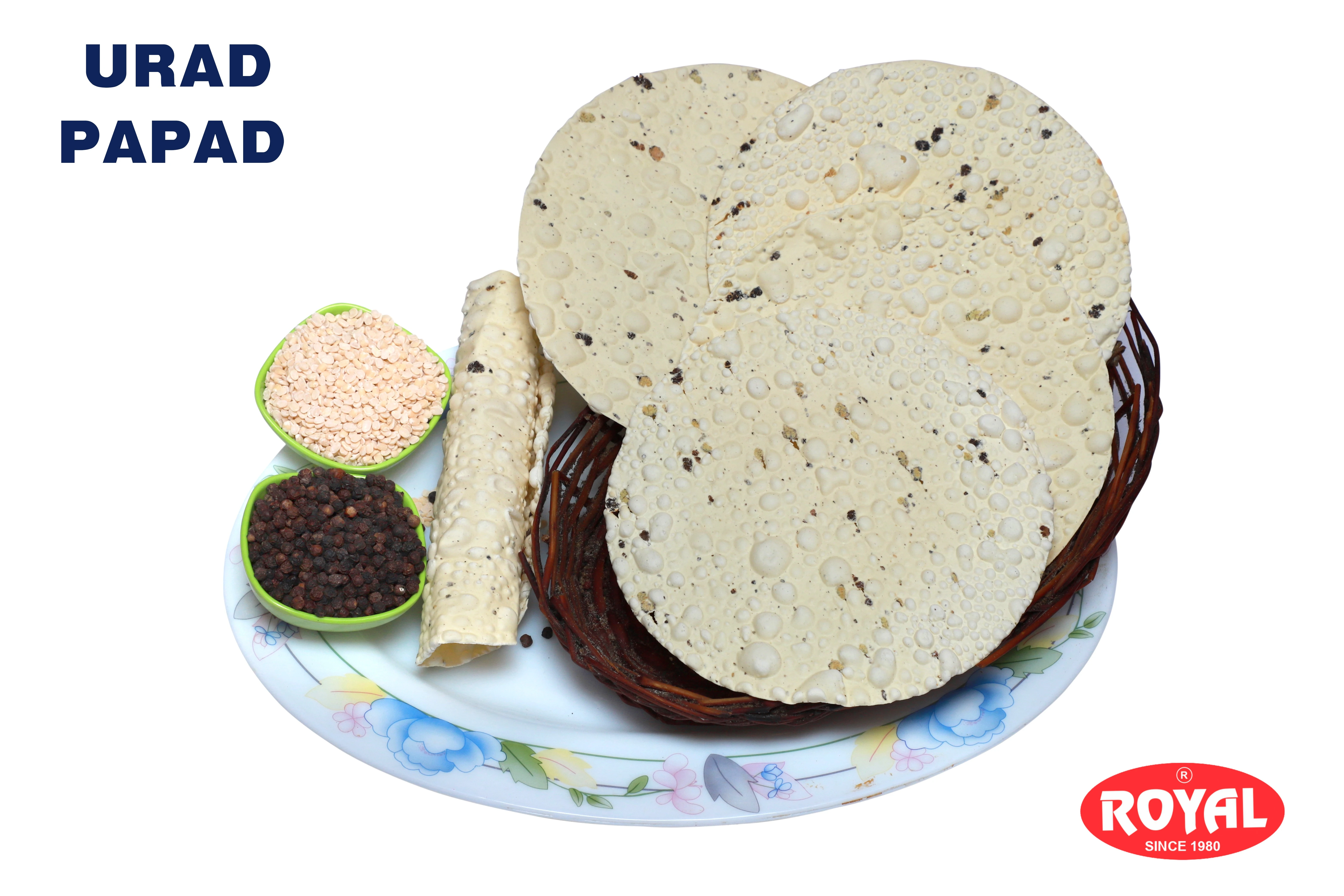 Royal Papad Urad Papad - 200 Gms.