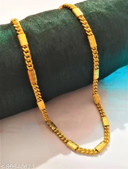D-42 LONG LASTING GOLD POLISH CHAIN WITH GOOD FINISHING