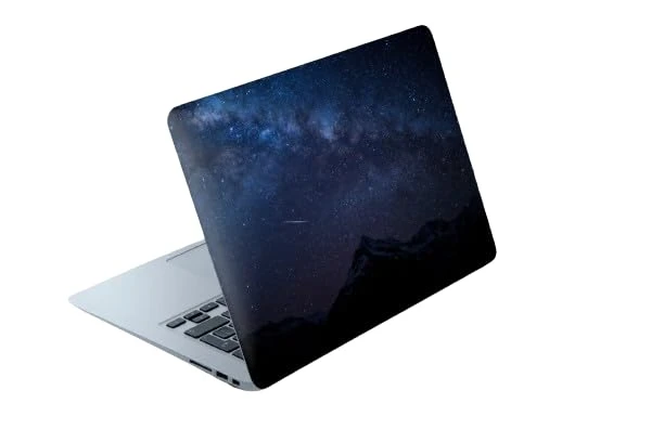 Digital Wave Laptop Skin Case Sticker Reusable Protector Cover Case Our Stylish Design and Precise Cutting give Your Laptop Look (Space)