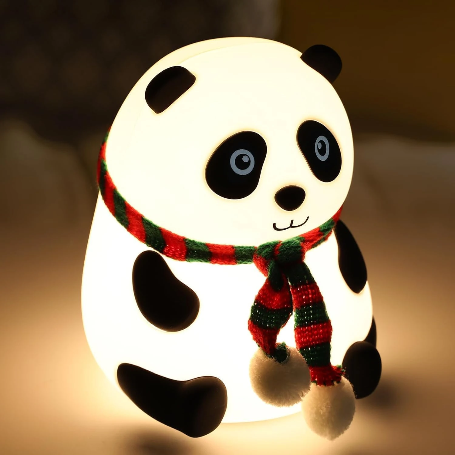 Digital.Wave Rechargeable Silicone Panda Night Light for Kids | 7-Color LED Changing Lamp | Adorable Room Decor & Gift for Toddlers, Teens, &...