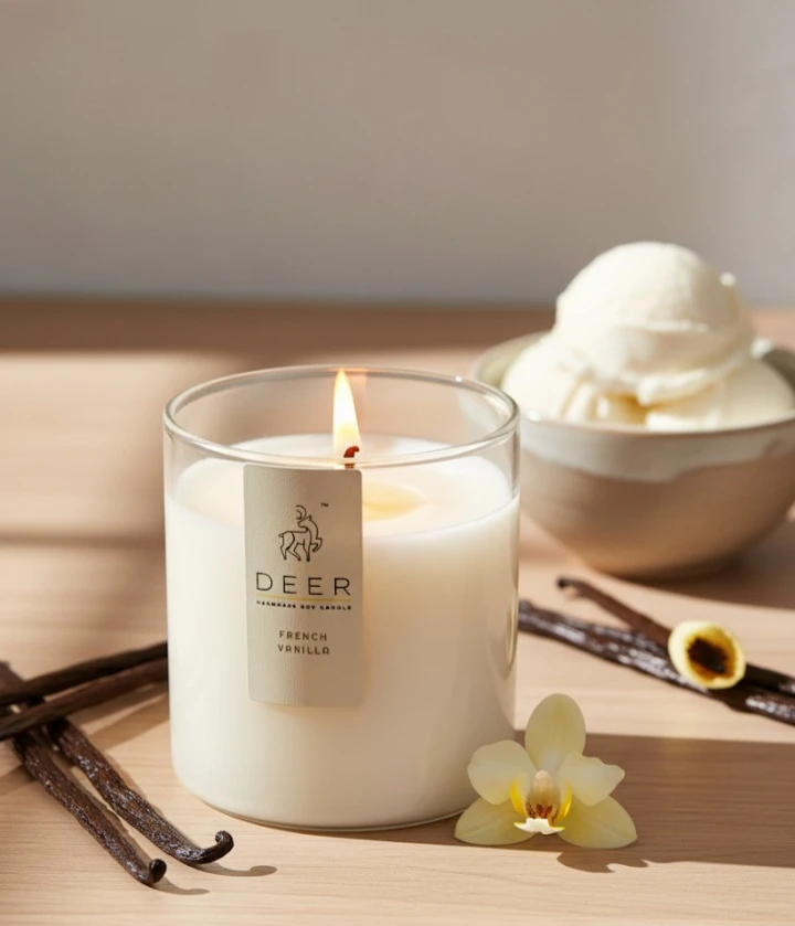 DEER Forest Bamboo Scented Candle