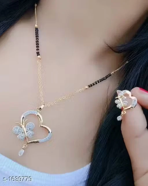 Attractive One Gram Gold Necklace