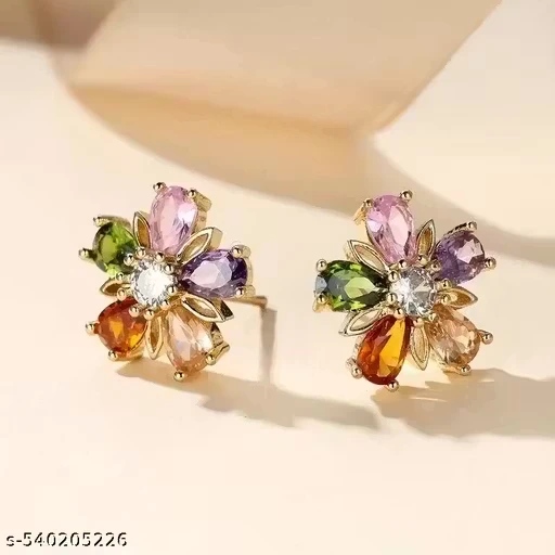 Flower Stud Earrings