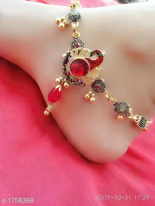 Beautiful Alloy Anklets