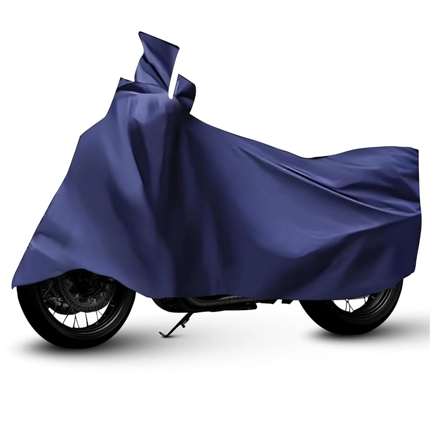 Universal Bike Cover UV Protection & Dustproof Bike Body Cover for Two Wheeler Bike Scooter Scooty Activa (Blue)