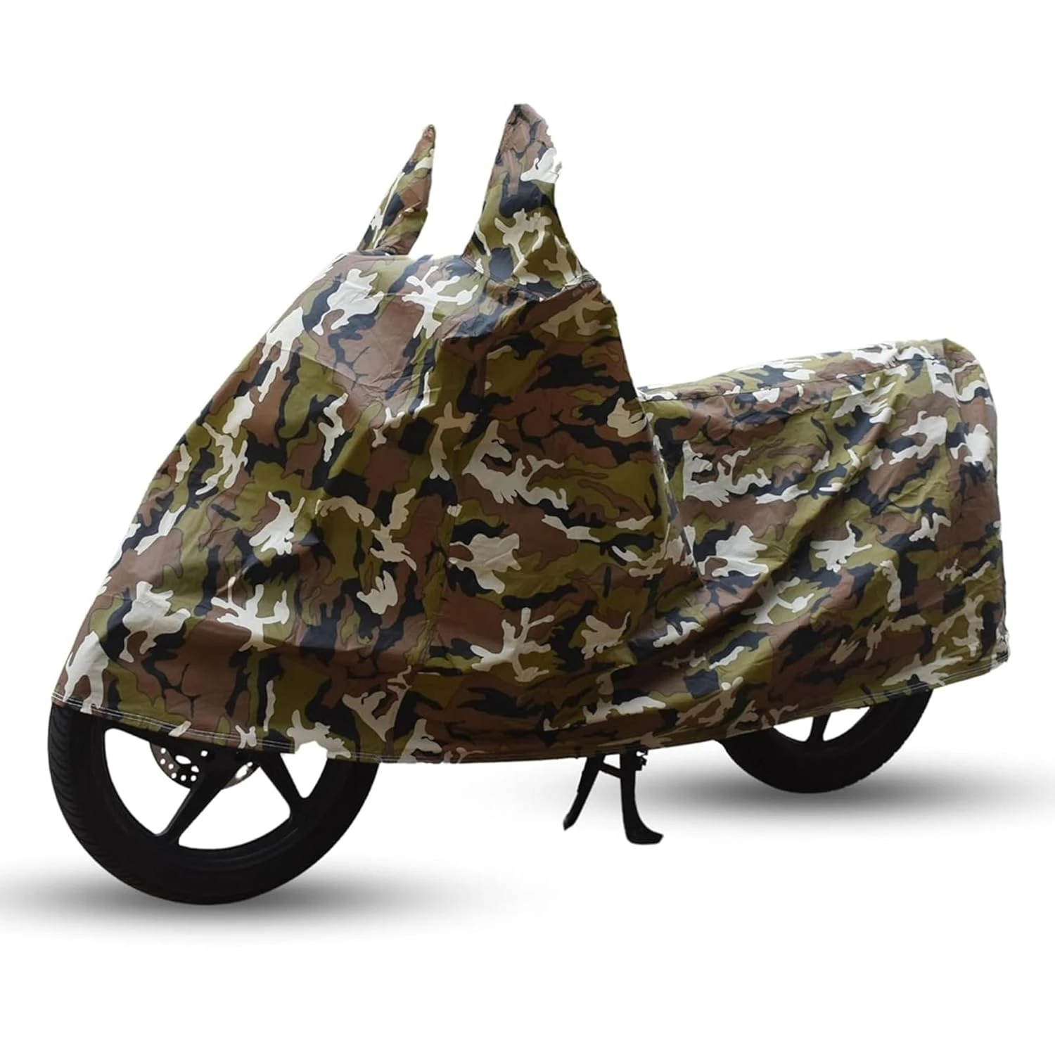 100% Waterproof Universal Bike Cover UV Protection & Dustproof Bike Body Cover for Two Wheeler Bike Scooter Scooty Activa (Jungle Green)